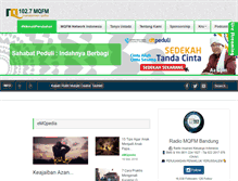 Tablet Screenshot of mqfmnetwork.com
